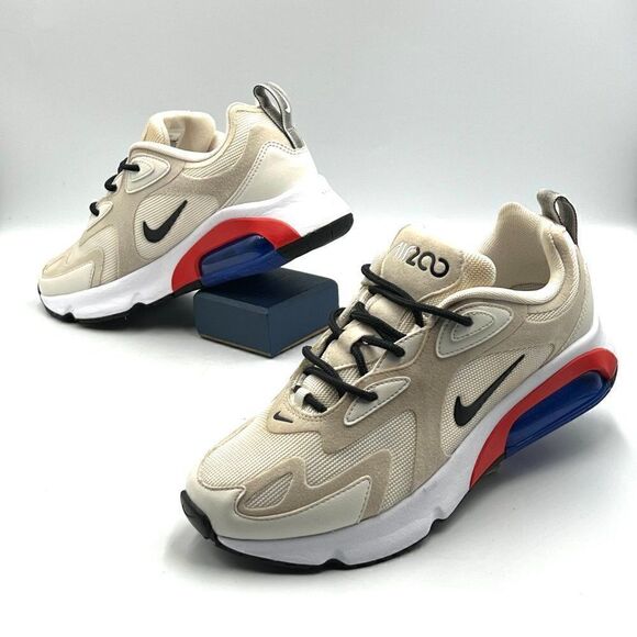 Nike Wmns Air Max 200 'White Metallic Gold' - Picture 5 of 10